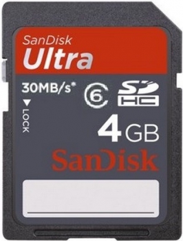 4GB SD card